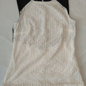 Cream colored laced blouse